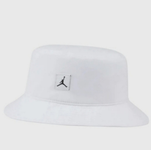 NWT Nike Air Jordan Jumpman Woven Unisex Bucket Hat Cap Size L/XL DC3687-100 - Picture 3 of 8